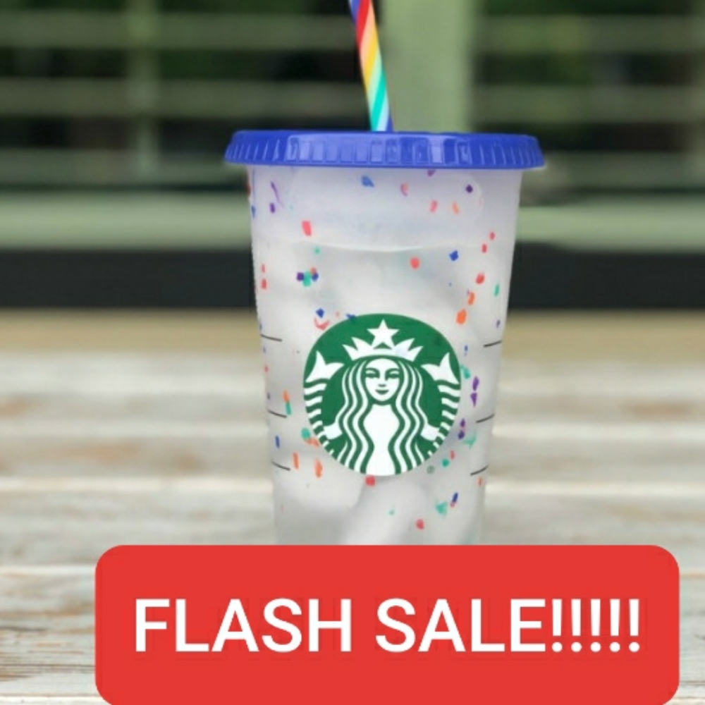 🌈🌈FINAL FEW🌈🌈🌈One starbucks confetti cup